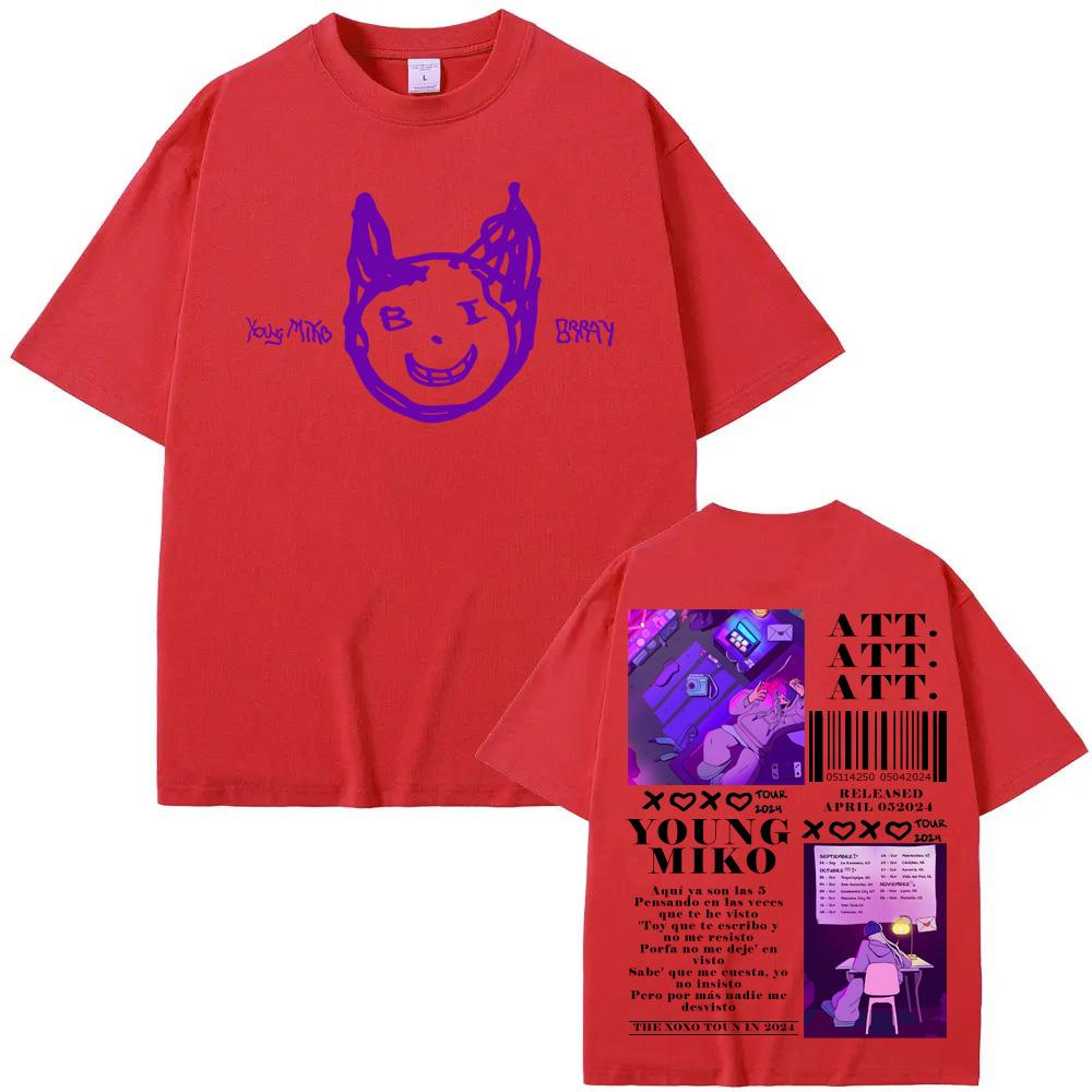 

Молодая Мико Хип-хоп футболка Графическая печать Готическая Гранж футболка Футболка с коротким рукавом Комикс Круглый вырез Футболка Camiseta Hombre Повседневные футболки XS красный