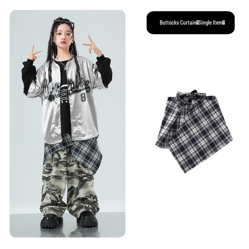 Trendy Kids  Hip Hop Dance Outfits: Street Dance, Jazz, Cool Boys   Girls  Performance Wear 140cm