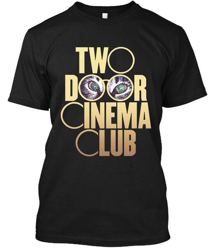 

NEW POPULAR! Two Door Cinema Club English Music Retro Logo T-Shirt Mens Womens Tees Top Tops Tee Size S-4XL S