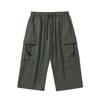 Sommer Herren Cargo Shorts Mehrere Taschen Sportbekleidung Atmungsaktiv Schnelltrocknend Wadenlange Caprihosen Locker Knickerbocker Shorts