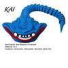 Movable Tail Sea Animal 3D Printed Monsters Ornament, Flexible Articulated Action Figure, Fantasy Unique Room Decoration Deep Creature Statue for Desk