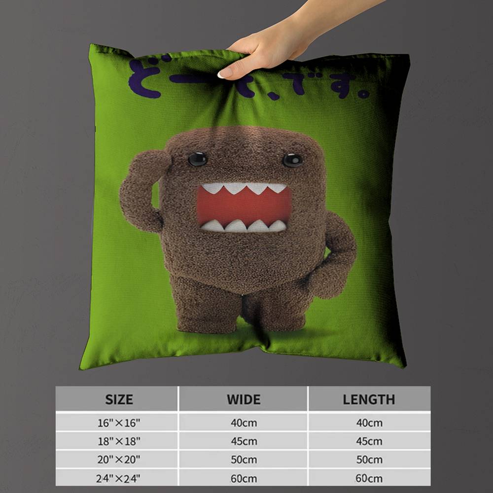 

Cute Domokun Cushion Cover Car Throw Pillow Case For Sofa Car Christmas Gift xcm xcm 30x30 cm