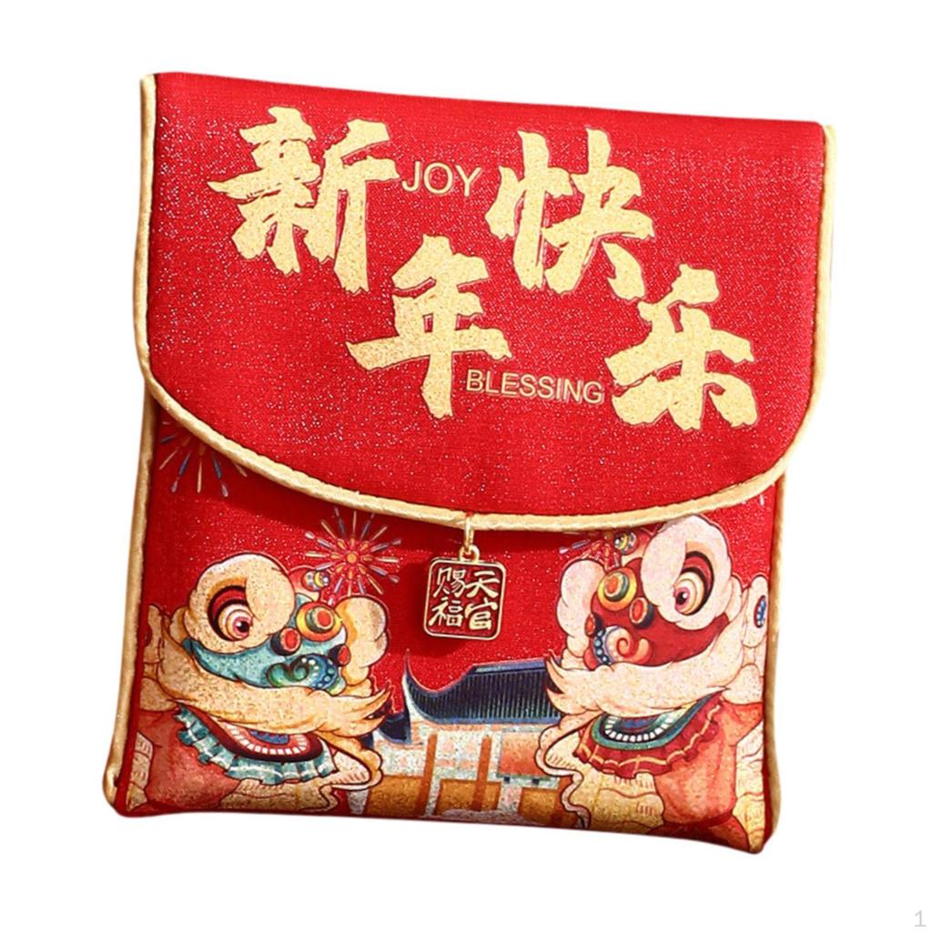 Plic Roșu Anul Chinezesc Hong Bao Sărbătoare Consumabile Festivalul Primăverii Convenabil Practic