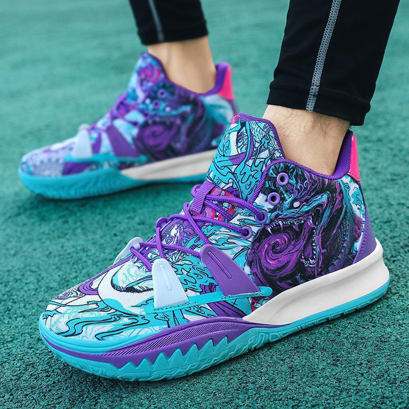 

Men s Cross-Border Basketball Shoes - Mesh Style Sports Casual Sneakers 830 Size 36