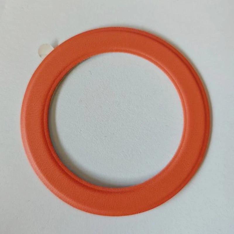 Colourful Mobile Phone Circle Ring Plate for Magsafe Wireless Charger Back Sticker Cellphone Iron Sheet for iPhone 14 15 Xiaomi