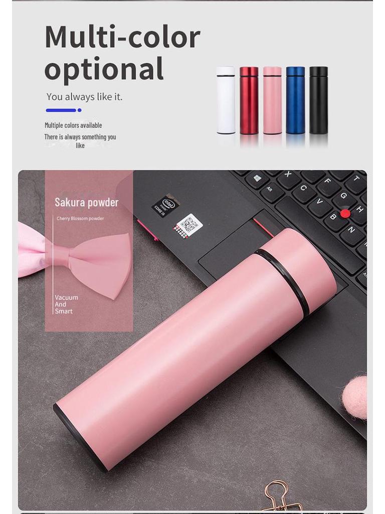 Smart LED Touch Thermos Cup with Temperature Display