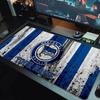 Hertha BSC Custom Name Large Size Mouse Pad Large Gaming Table Cushion Non-slip Laptop Tablet Big Mousepad XXL Mat Mini PC Playmat With Lock edge