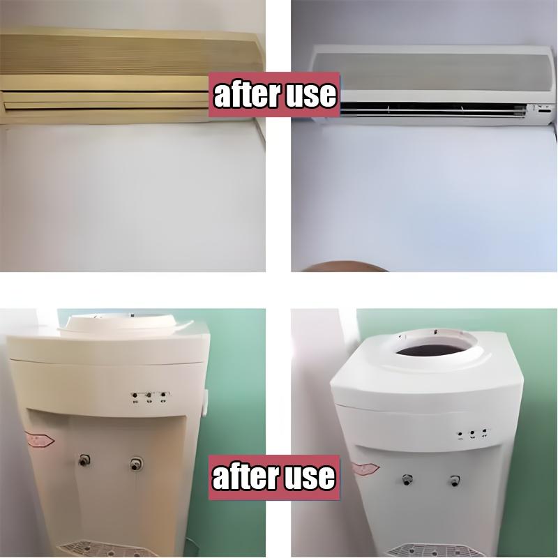 100ML Plastic Refresher Cleaner, Stain Remover for Air Conditioner Parts, Easy Application DIY Solution for Hvac Maintenance
