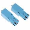 10pcs 1:90 TT Gear Motors, Mini DC 6V Gear TT Motors with Metal Gears for Robots, Smart Cars, DIY RC Toys, Electric Motors, Gearbox, Blue