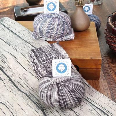 Super Soft Knitting Wool Yarn Multicolored Medium Thick Hand Knitting Yarn Manual Multipurpose Crochet Thread Yarn Scarves