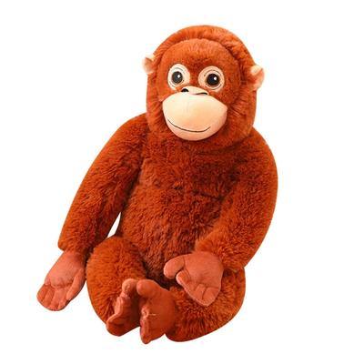 Bonecos de Pelúcia Gorilas Desenho Animado 66cm Gorilas Macaco Animal Brinquedo de Pelúcia Recheado com Almofada de Braço Longo Presente para Crianças Adultos