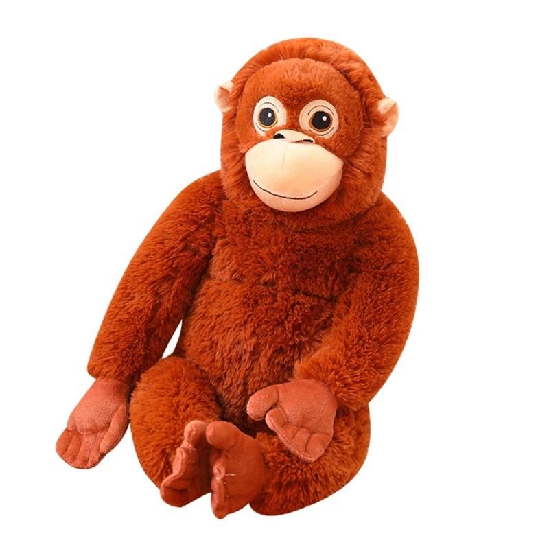 

Cartoon Gorillas Plush Dolls 66cm Gorillas Monkey Animal Stuffed Plush Toy with Long Arm Pillow Gift for Kids Adults 1