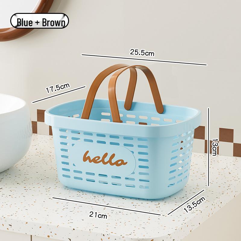 Shower Caddy Tote for Student Toiletries and Dorm Bath Storage