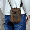 Genuine Leather Waist Fashionable Fishing Outdoor Motorcycle Leather Climbing Popular Stylish SWAT Military Tanker Design Small Messenger Shoulder
