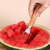 Watermelon Cutter Stainless Steel Fruit Slicer Multipurpose Kitchen Tool for Watermelon Mango Pineapple Cantaloupe