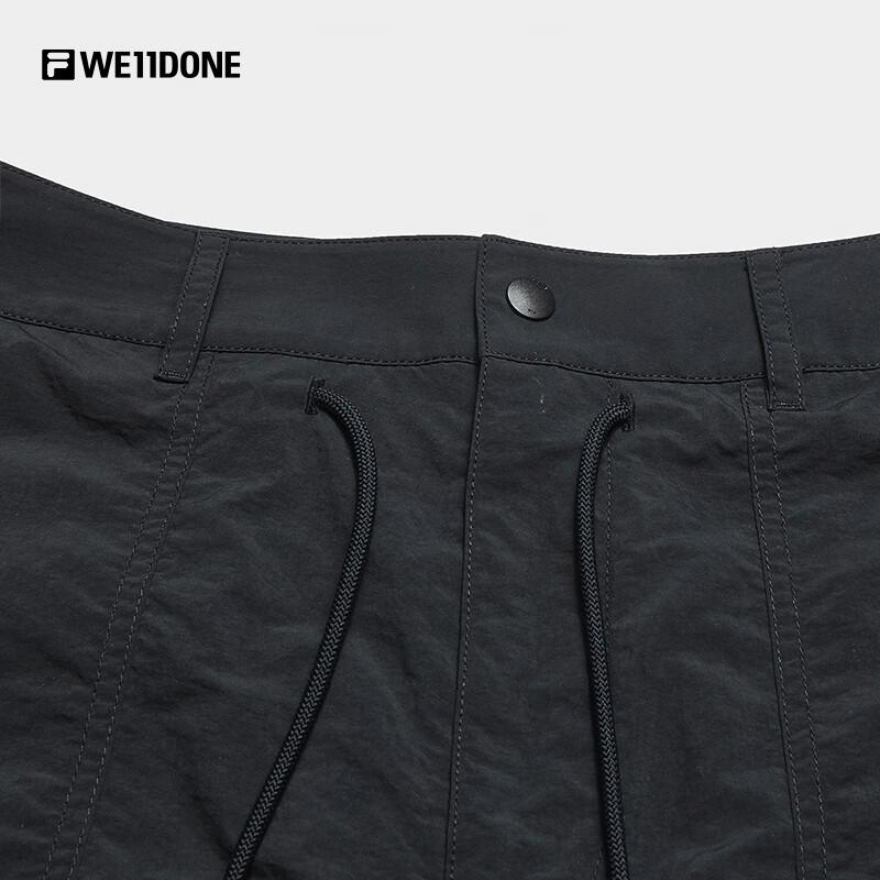 FILA x WE11DONE Men's Woven Cargo Cropped Pants