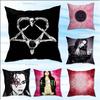 H-HIM Band V-Ville V-Valo Pillow Case Plush Pillow Cases Home Decoration Pillow Cover for Sofa Bed Chair Living Room