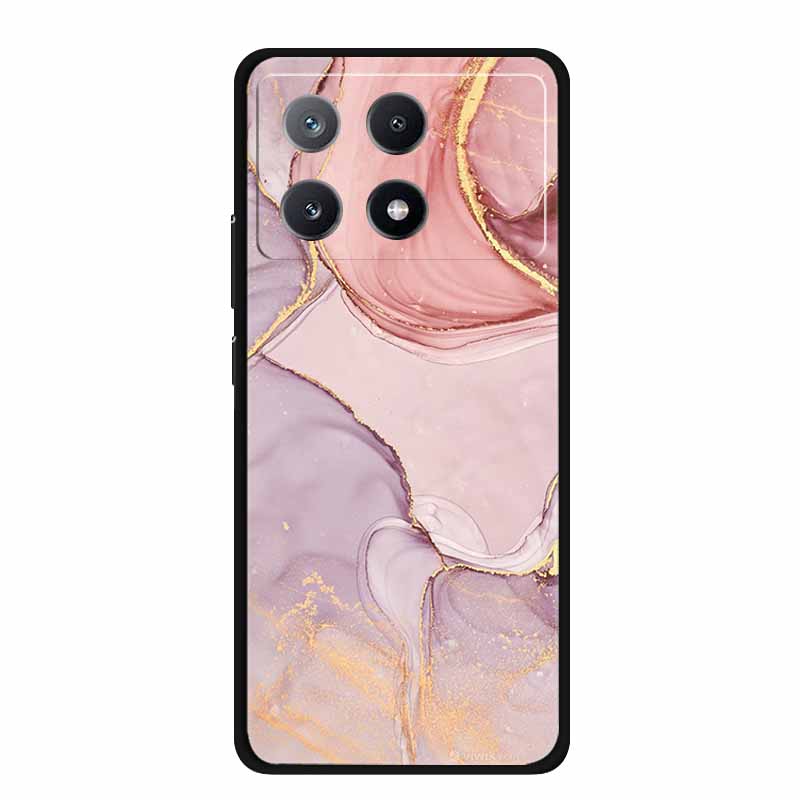 For Xiaomi Poco F8 Pro Case Gradient Marble Silicone TPU Soft Phone Case for Poco F8 Pro Pastel Back Cover Funda Poco F8 Pro 5G
