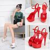 Women Sandals Pole Dance Shoes Stripper High Heels Women Sexy Show Shoes Party Club 15CM Platform High-heeled Shoes Wedding
