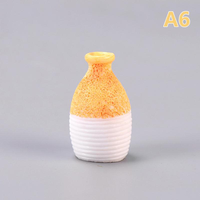 

Ваза для цветов из смолы Декор Вазы для цветов Миниатюрная ваза для растений из смолы Садовое настольное украшение Украшение для дома