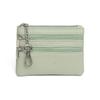 Fashion Zipper Keychain Mini Wallet Coin & Card Holder for Ladies