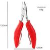 Stainless Steel Ingrown Toenail Nippers with Plastic Handle
