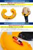 JES-BASARO Automatic Inflatable Life Jacket, 2-Way Model (Automatic/Manual Operation), Waist Fit, 3D Cut Design, for Fishing, Adults, Children, Men, W