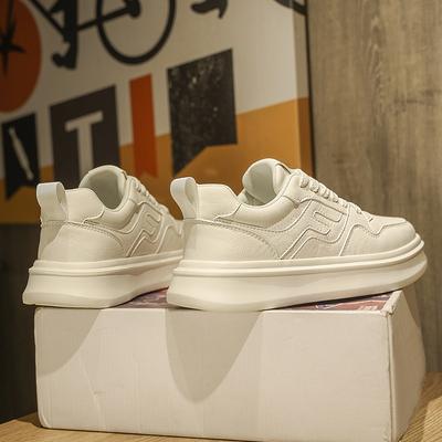 22 Frühling neu dicke Sohle lässig Leder trendig Sport Board Schuhe Sneaker