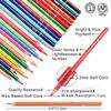 HIFORNY 130 Colored Pencil Set for Adult Coloring Books – 120 Colors with 3 Color Sketchbooks, 0.5mm Mechanical Pencils, and Colorless Blending