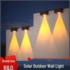 LED Solar Step & Stair Lights for Outdoor Garden, Fence, Hallway, and Courtyard.