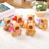 12Cm Love Balloon Capybara Plush Toy Plush Pendant Simulation Capibara Anime Fluffty Toy Stuffed Animals Soft Doll Plush Gifts