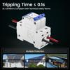 Rail-Mount Mini Breaker 2P 1000V for Home Solar Lines, Residential Energy Routing, and Direct-Current Line Control in Small Layouts