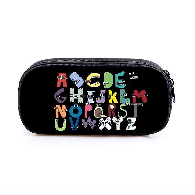 Alphabet Lore Pencil Case Large Capacity Pouch Bag For Students Gift