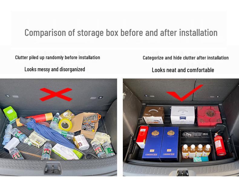 BYD Yuan PLUS Gen 3 Glove Box and Trunk Organizer