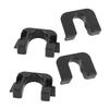 4 Pcs Rear Parcel Shelf Fastening Bracket Clip Strong Load Bearing 8A6146698AA 1539663 Replacement for FIESTA FOCUS B