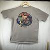 Crazy Shirt Men's T-Shirt Large Cotton Vintage Single Stitch Hawaii Kilo Pōhaku