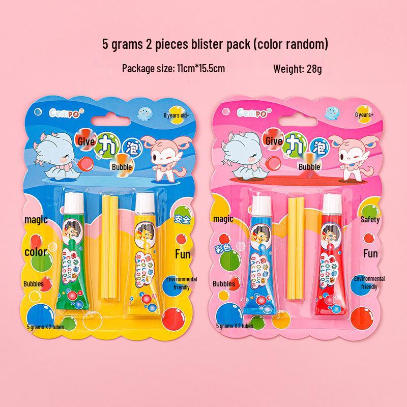 

Разноцветная мультяшная жевательная резинка: Ностальгическое дутье - Идеальный подарок для детей