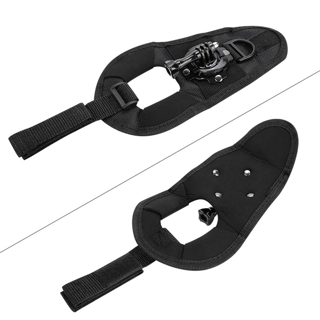 360 degrees  Rotation Hand Wrist Strap Band Mount Arm Belt for Gopro Hero 4 3+ 3 2 1