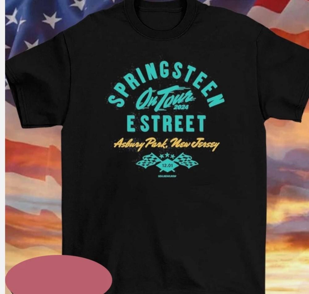 

Springsteen The E Street Band Asbury Park 2024 shirt S-5XL MEN Unisex T-Shirt XXXXL