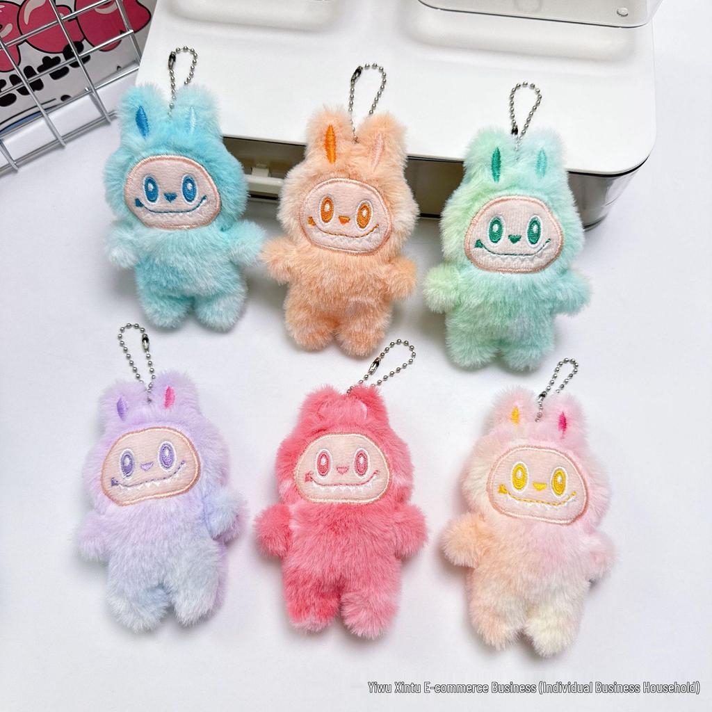 Labubu Plüsch-Schlüsselanhänger der 3. Generation: Puppe & Rucksackanhänger Geschenk