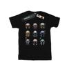 Star Wars Womens/Ladies The Mandalorian Helmet Display Cotton Boyfriend T-Shirt