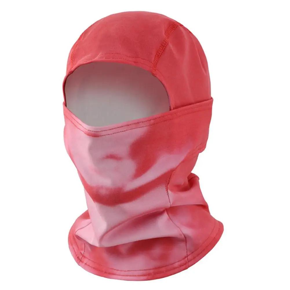 Heat Reactive Balaclava Temperature Sensitive Color Change Ski Mask Full Head Wrap Motorcycle For Hiking Cycling Women Men