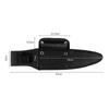Chef Waterproof Oxford Sheath Holder Knife Sheath Holster Belt Loop Case Flashlight Case Camp Outdoor Carry Fold Knife Cook Tool