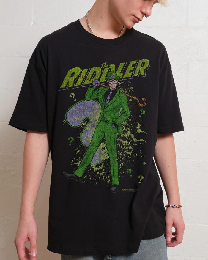 

DC Comics The Riddler T Shirt Size S - 5XL Gift For Friends Unisex T-Shirt L