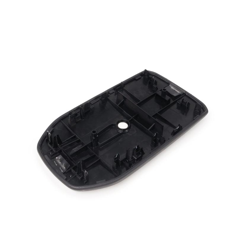 Padded Armrest Lid Cover for Front Center Console OE‑Reference 58204‑02010, Black Textured Seam Finish, Direct Replace Trim for 2019-2024