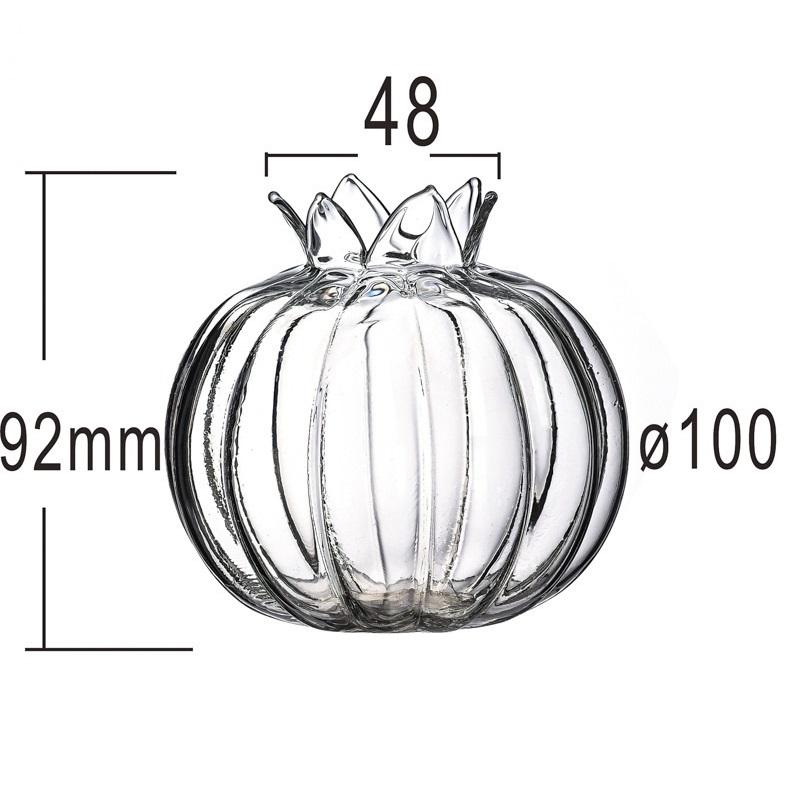 350ml Hitzebeständiges Hochwertiges Borosilikat Handgeblasenes Cocktailglas Granatapfel Form Becher ohne Strohhalm Bar Werkzeug