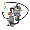 GX390 188F Dual Fuel Carburetor LPG Conversion for 4.5KW 5.5KW Generator Manual/Auto Choke Parts