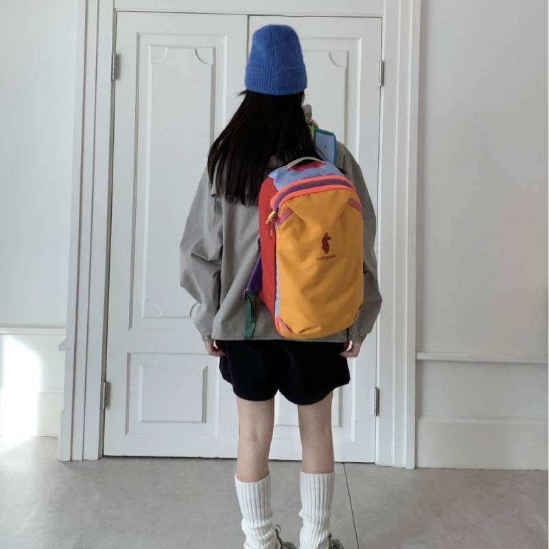 Outdoor Alpaca Travel Backpack With Waterproof Canvas For Hiking And Daily Use