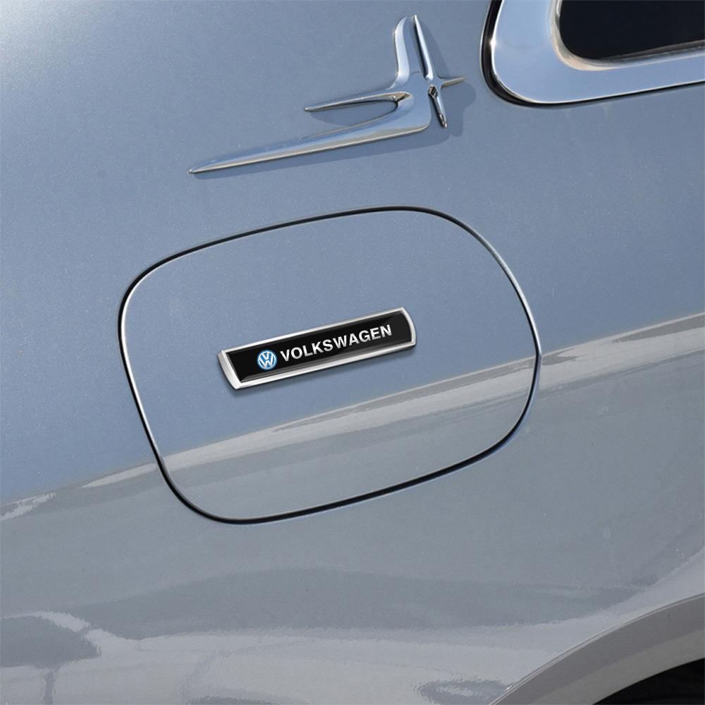 Per VOLKSWAGEN VW Adesivo 3D in Metallo per Cofano Posteriore Auto Emblema Auto Decalcomanie Esterne Accessori per Volkswagen Vw Polo Touran Golf Git