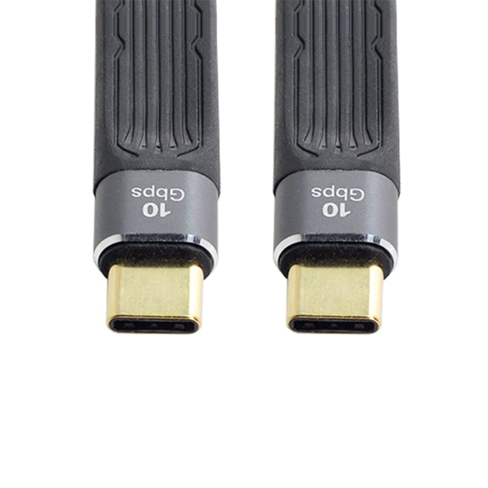 Cablu de date plat subțire FPC USB 10Gbps de la tată la tată NFHK pentru laptop telefon mobil 13cm Type-C USB-C 3.1 &